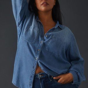 Anthropologie - Cloth & Stone Chambray button down